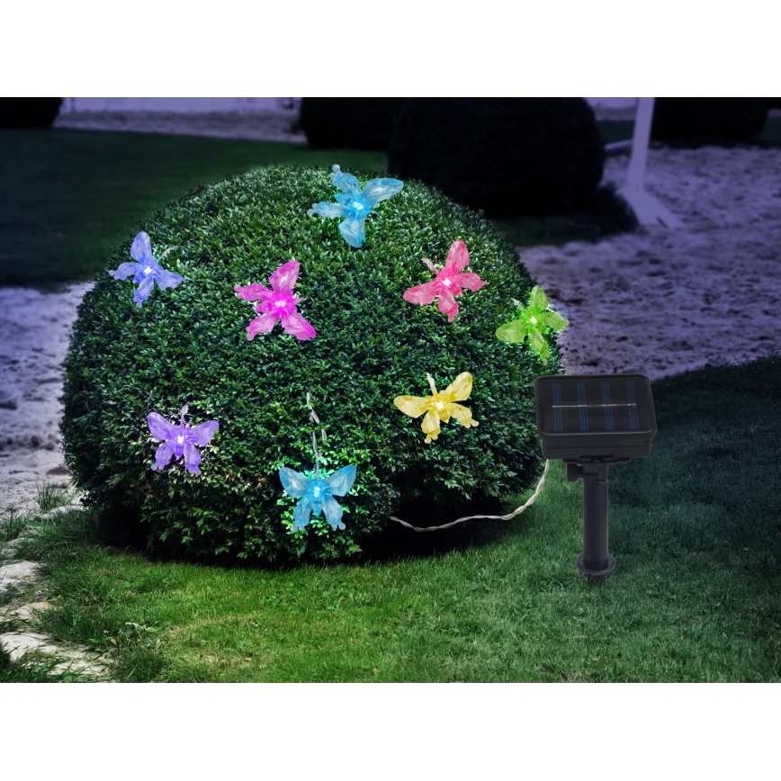 Globo - LED RGB Dekoratyvinė grandinėlė 10xLED/0,06W/3,2V 470 cm IP44
