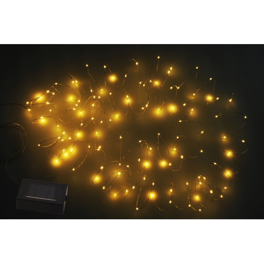 Globo - LED saulės girlianda 120 LED/3,2 V IP44 13,4 m 600 mAh