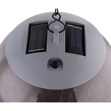 Globo - LED sietynas, įkraunamas saulės energija ant grandinės 20xLED/0,06W/1,2V diametras 15 cm IP44
