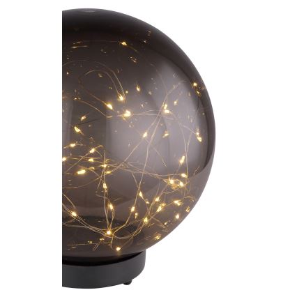 Globo - LED apšvietimas, įkraunamas saulės energija 30xLED/0,06W/1,2V diametras 20 cm IP44