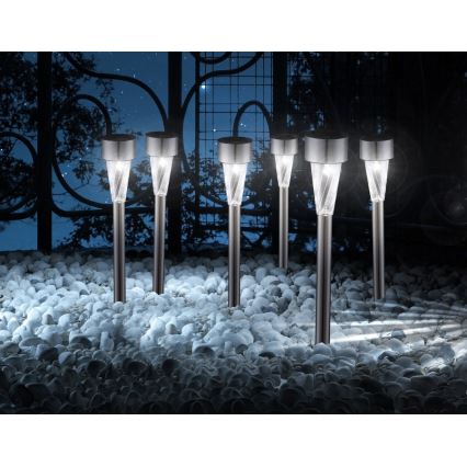 Globo 3387-36 - Saulės energija įkraunamas šviestuvas LED/0,06W/3,2V IP44 600 mAh