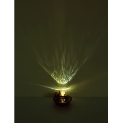 Globo - LED Saulės energijos šviestuvas LED/0,06W/3V IP44 paukščių vonia