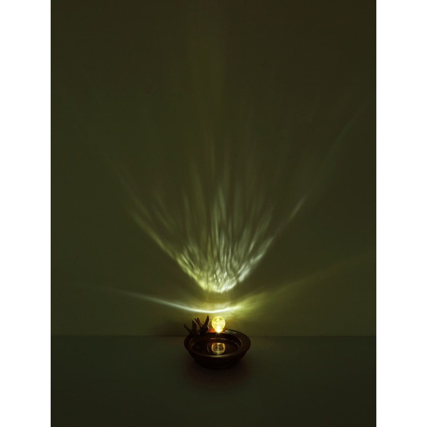 Globo - LED Saulės energijos šviestuvas LED/0,06W/3V IP44 paukščių vonia