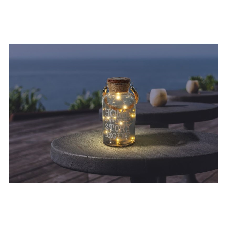 Globo - LED Saulės energijos šviestuvas LED/0,6W/3,2V IP44