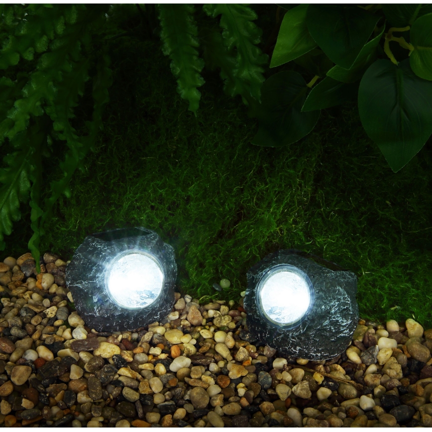 Globo - LED apšvietimas, įkraunamas saulės energija LED/0,07W/3V IP44 600 mAh