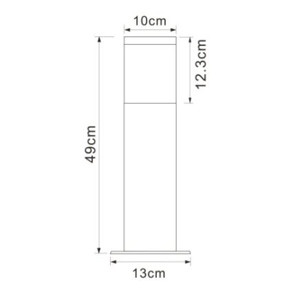 Globo - Lauko šviestuvas 1xE27/60W/230V IP44