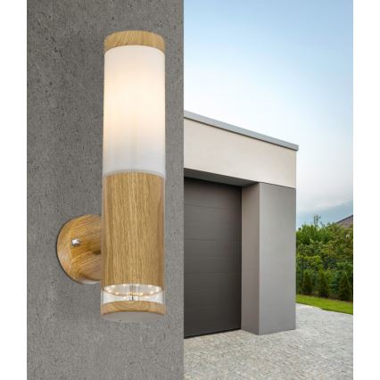Globo - Lauko sieninis šviestuvas 1xE27/15W/230V IP44