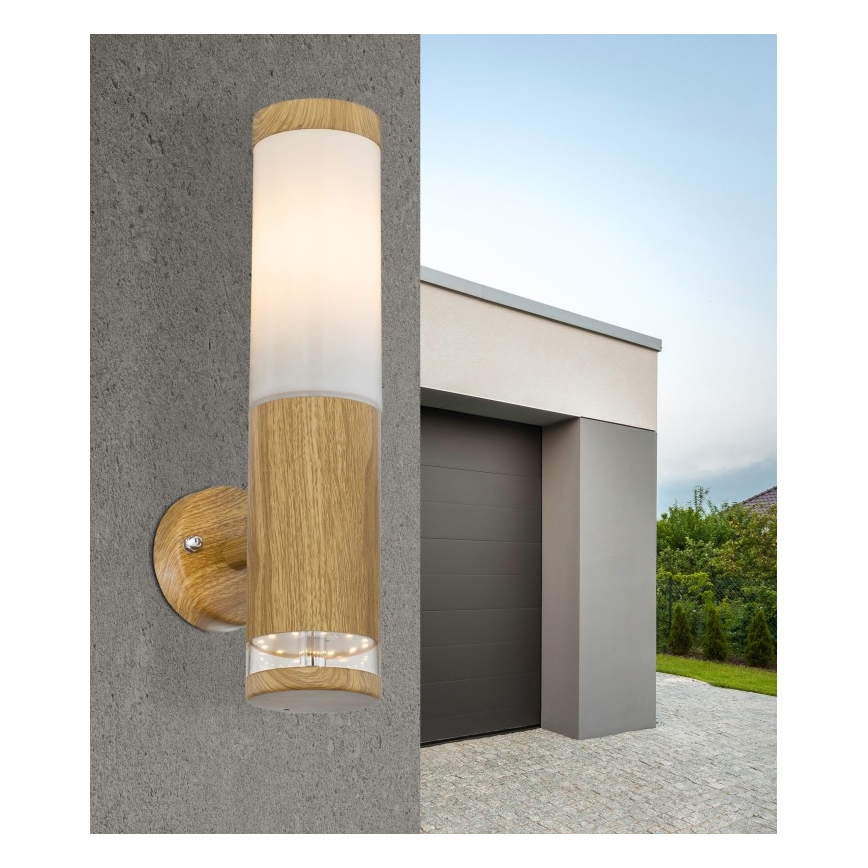 Globo - Lauko sieninis šviestuvas 1xE27/15W/230V IP44