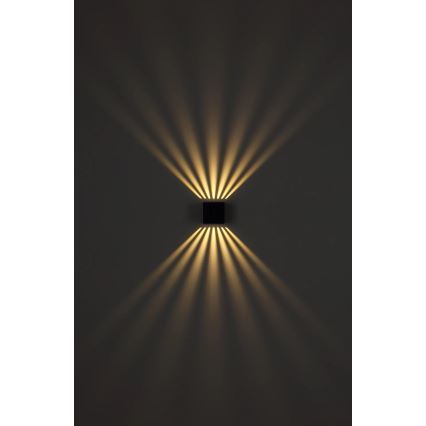 Globo - LED lauko sieninis šviestuvas LED/6W/230V IP54 antracitas