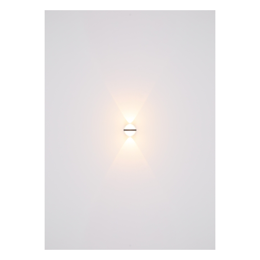 Globo - LED sieninis lauko šviestuvas LED/12W/230V IP54 juoda