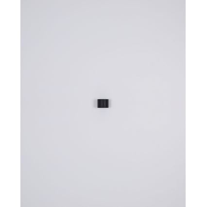 Globo - LED sieninis lauko šviestuvas 2xLED/3W/230V IP44 juoda