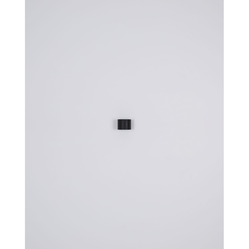 Globo - LED sieninis lauko šviestuvas 2xLED/3W/230V IP44 juoda