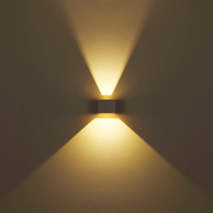 Globo - LED lauko sieninis šviestuvas 2xLED/3W/230V IP54