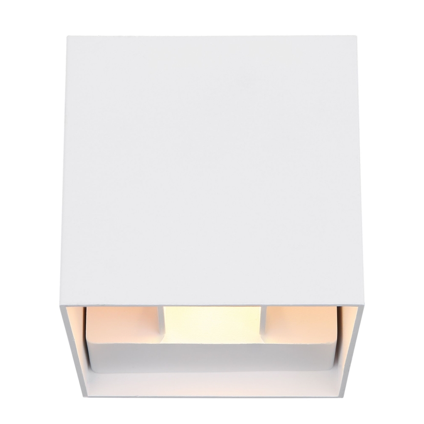 Globo - LED sieninis lauko šviestuvas 2xLED/3W/230V IP44 balta