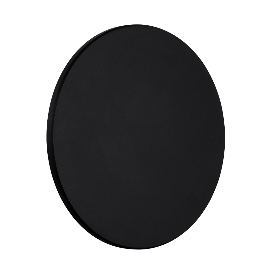Globo - LED sieninis lauko šviestuvas LED/15W/230V 3000/4000/6000K diametras 25,2 cm IP44 juoda