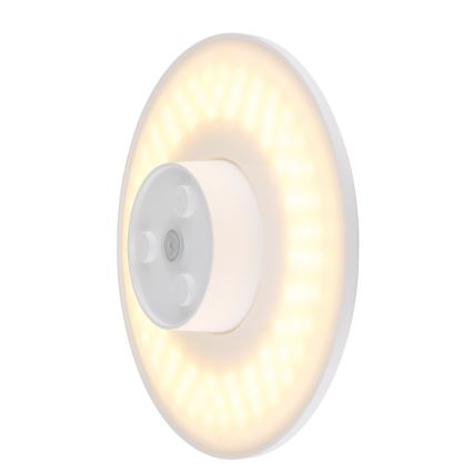 Globo - LED sieninis lauko šviestuvas LED/15W/230V 3000/4000/6000K diametras 25,2 cm IP44 balta
