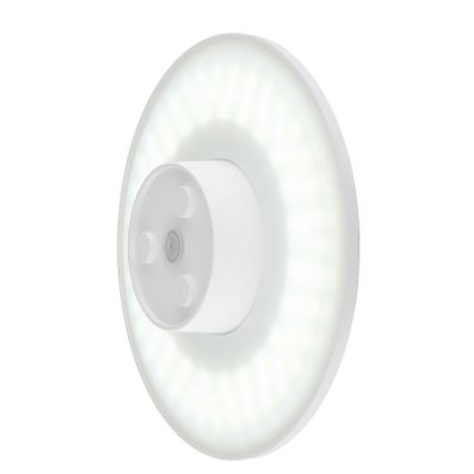 Globo - LED sieninis lauko šviestuvas LED/15W/230V 3000/4000/6000K diametras 25,2 cm IP44 balta