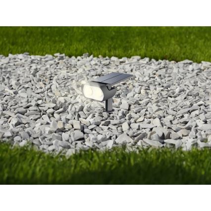 Globo - LED apšvietimas, įkraunamas saulės energija 2in1 LED/6,4W/3V IP65