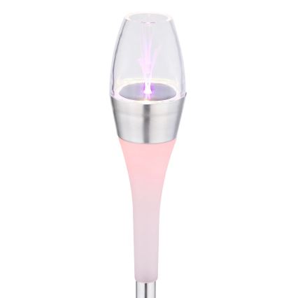 Globo - LED RGB šviestuvas, įkraunamas saulės energija 2xLED/0,06W/3V IP44