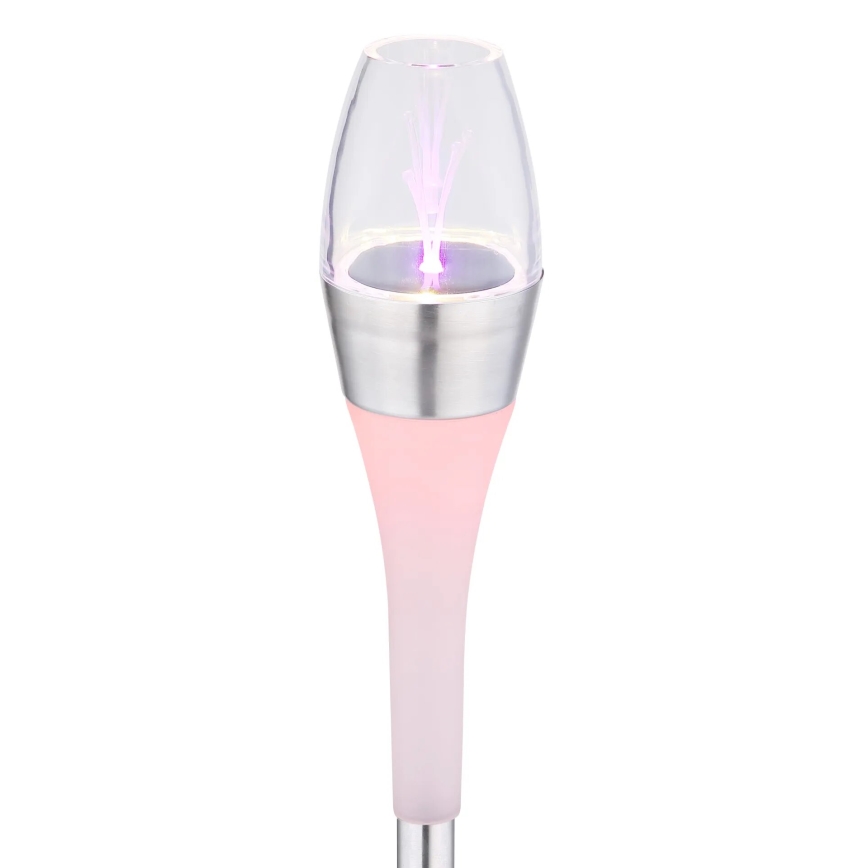 Globo - LED RGB šviestuvas, įkraunamas saulės energija 2xLED/0,06W/3V IP44