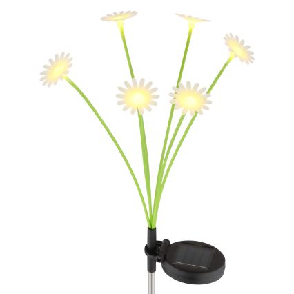 Globo - LED saulės šviestuvas 6xLED/3V IP44 600 mAh gėlė