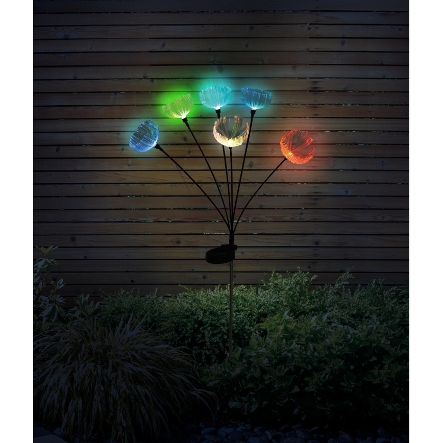 Globo - LED RGB saulės šviestuvas 6xLED/1,2V IP44 300 mAh