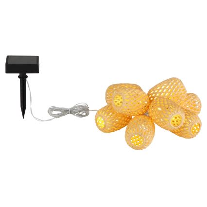 Globo - LED grandinė, įkraunama saulės šviesa LED/0,06W/3V 650 cm IP44