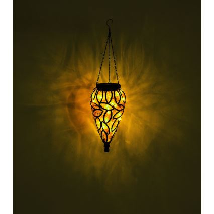 Globo - LED apšvietimas, įkraunamas saulės energija LED/0,9W/3,2V IP44 200 mAh permatoma