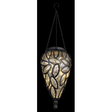 Globo - LED apšvietimas, įkraunamas saulės energija LED/0,9W/3,2V IP44 200 mAh permatoma