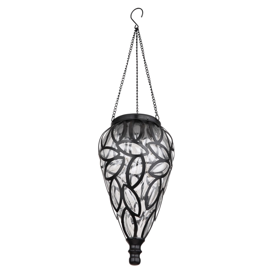 Globo - LED apšvietimas, įkraunamas saulės energija LED/0,9W/3,2V IP44 200 mAh permatoma
