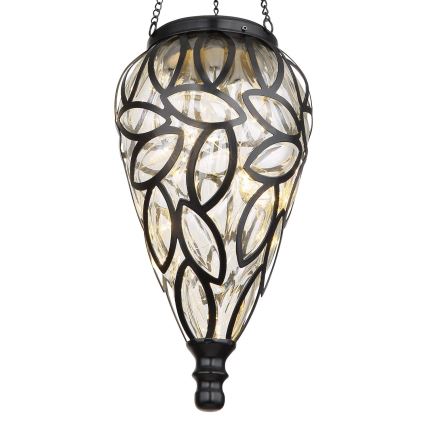 Globo - LED apšvietimas, įkraunamas saulės energija LED/0,9W/3,2V IP44 200 mAh permatoma