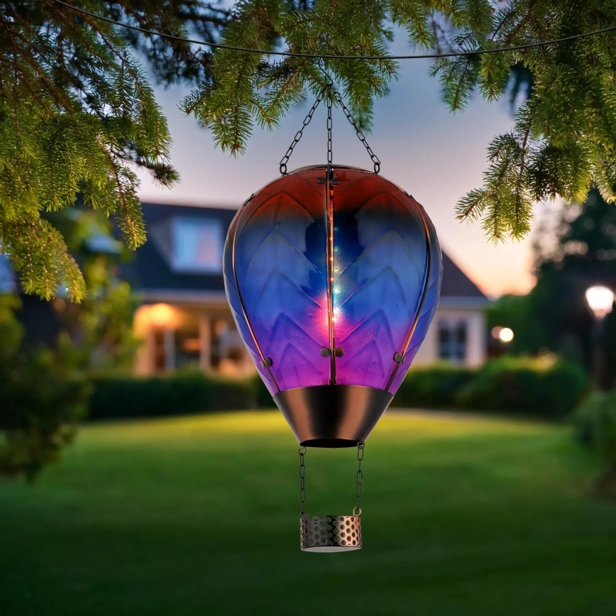 Globo - LED Pakabinama saulės dekoracija 24xLED/0,2W/3V IP44 Skraidantis balionas