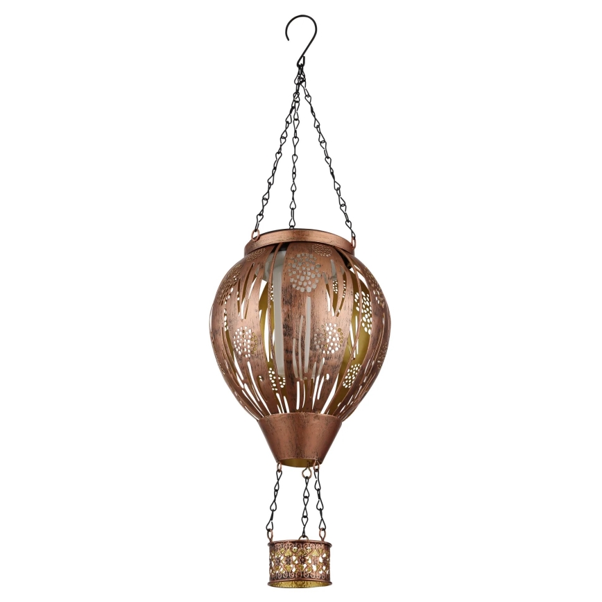 Globo - LED Pakabinama saulės dekoracija 12xLED/0,02W/3V IP44 Skraidantis balionas
