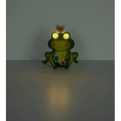 Globo - LED saulės šviestuvas 104xLED/3V IP44 300 mAh varlė