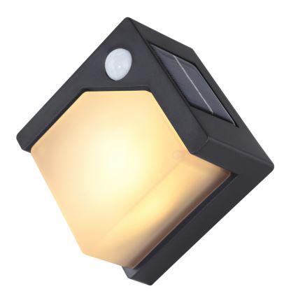 Globo - LED Saulės energijos šviestuvas su jutikliu LED/0,48W/3V IP44 600 mAh