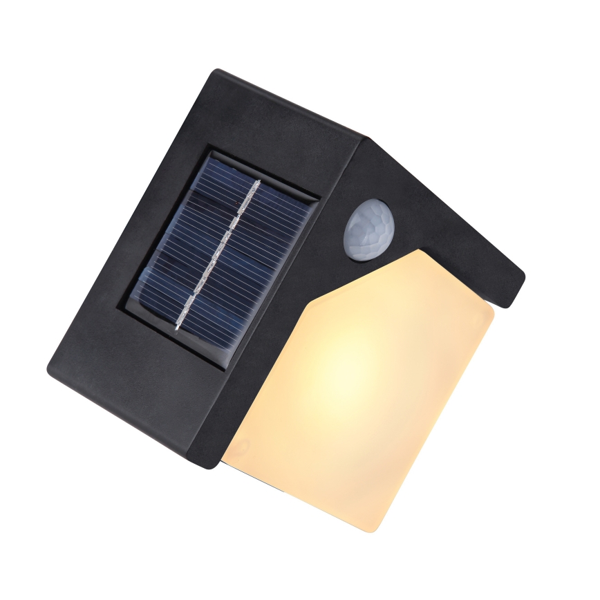 Globo - LED Saulės energijos šviestuvas su jutikliu LED/0,48W/3V IP44 600 mAh