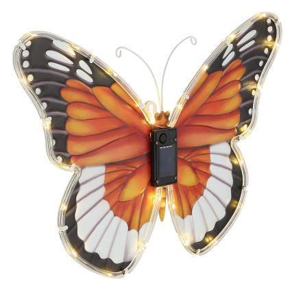 Globo - LED saulės šviestuvas LED/3V IP44 200 mAh drugelis