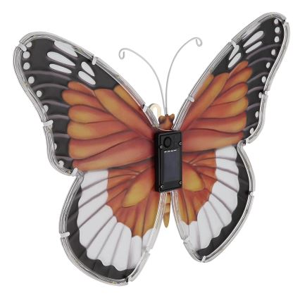 Globo - LED saulės šviestuvas LED/3V IP44 200 mAh drugelis