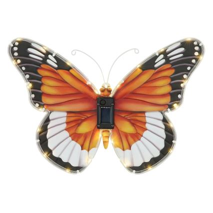 Globo - LED saulės šviestuvas LED/3V IP44 200 mAh drugelis