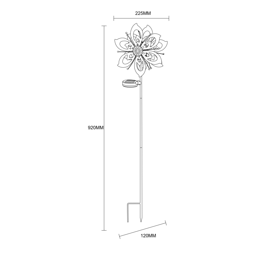 Globo - LED Saulės dekoracija LED/0,06W/3,2V IP44