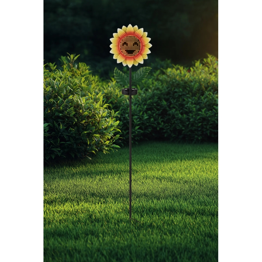 Globo - LED saulės šviestuvas 200xLED/3V IP44 600 mAh gėlė