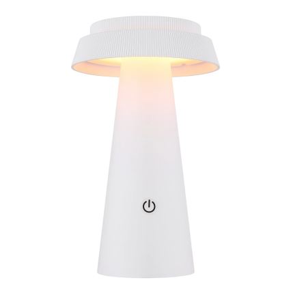 Globo - LED šviesos reguliavimas saulės jutiklinė lempa LED/4W/3,7W IP54 balta