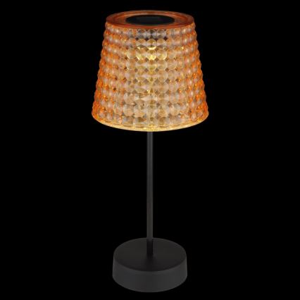 Globo - KOMPLEKTAS 2x LED apšvietimas, įkraunamas saulės energija LED/0,06W/3V IP44 40 mAh oranžinė
