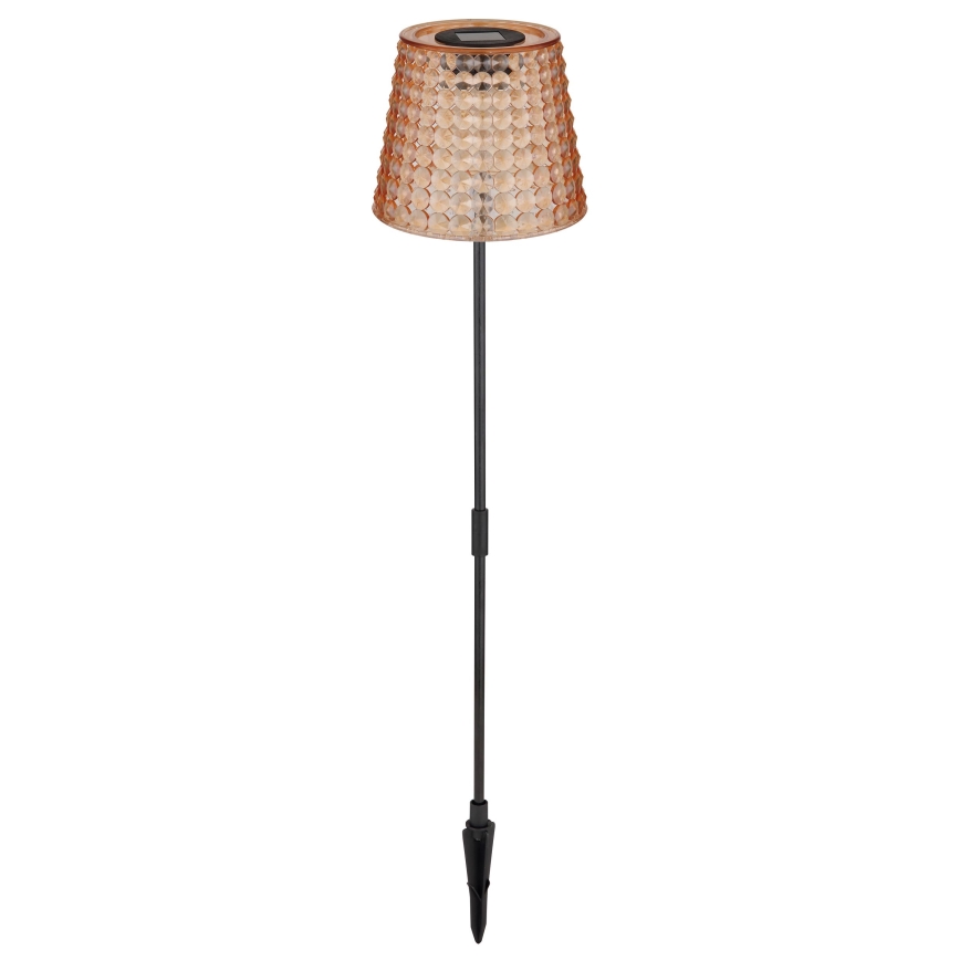 Globo - KOMPLEKTAS 2x LED apšvietimas, įkraunamas saulės energija LED/0,06W/3V IP44 oranžinė
