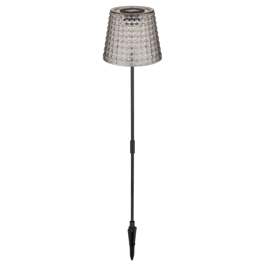 Globo - KOMPLEKTAS 2x LED apšvietimas, įkraunamas saulės energija LED/0,06W/3V IP44 pilka