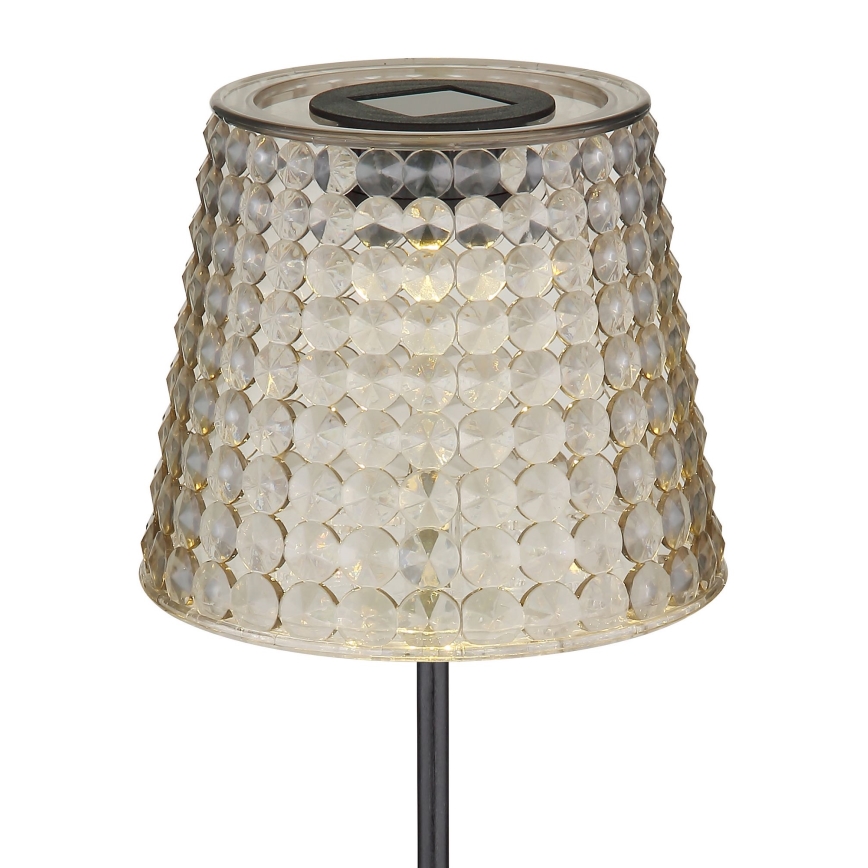 Globo - KOMPLEKTAS 2x LED apšvietimas, įkraunamas saulės energija LED/0,06W/3V IP44 pilka