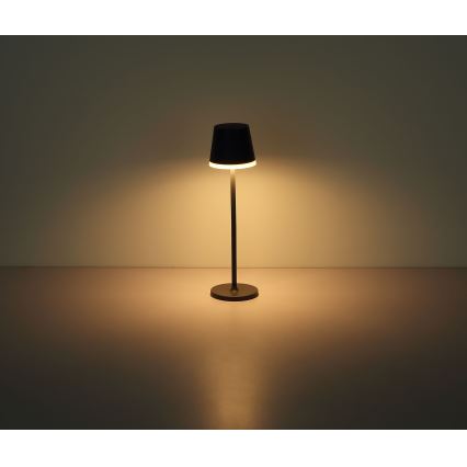 Globo - LED apšvietimas, įkraunamas saulės energija LED/0,6W/3V 3000K IP44 antracitas