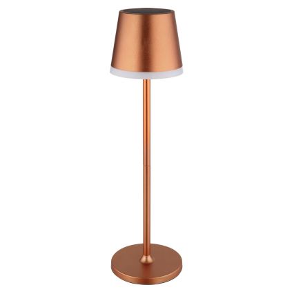 Globo - LED apšvietimas, įkraunamas saulės energija LED/0,6W/3V 3000K IP44 varis