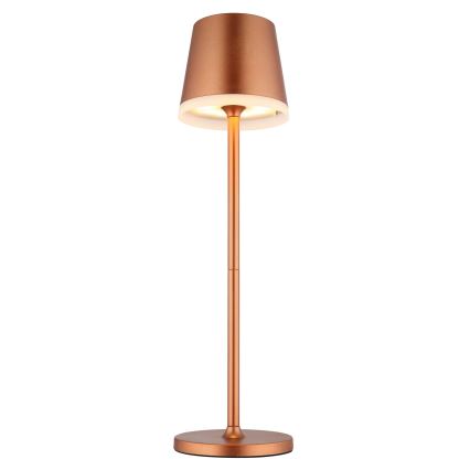 Globo - LED apšvietimas, įkraunamas saulės energija LED/0,6W/3V 3000K IP44 varis