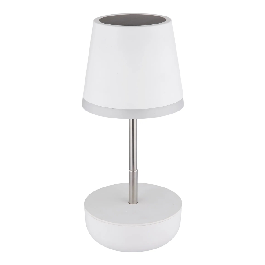 Globo - LED šviestuvas, įkraunamas saulės energija 10xLED/0,06W/3V IP44 balta
